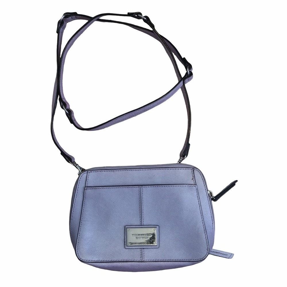 Tignanello Bella Belt Bag Crossbody Handbag Lavender‎ w RFID. Festival Fun Bag
